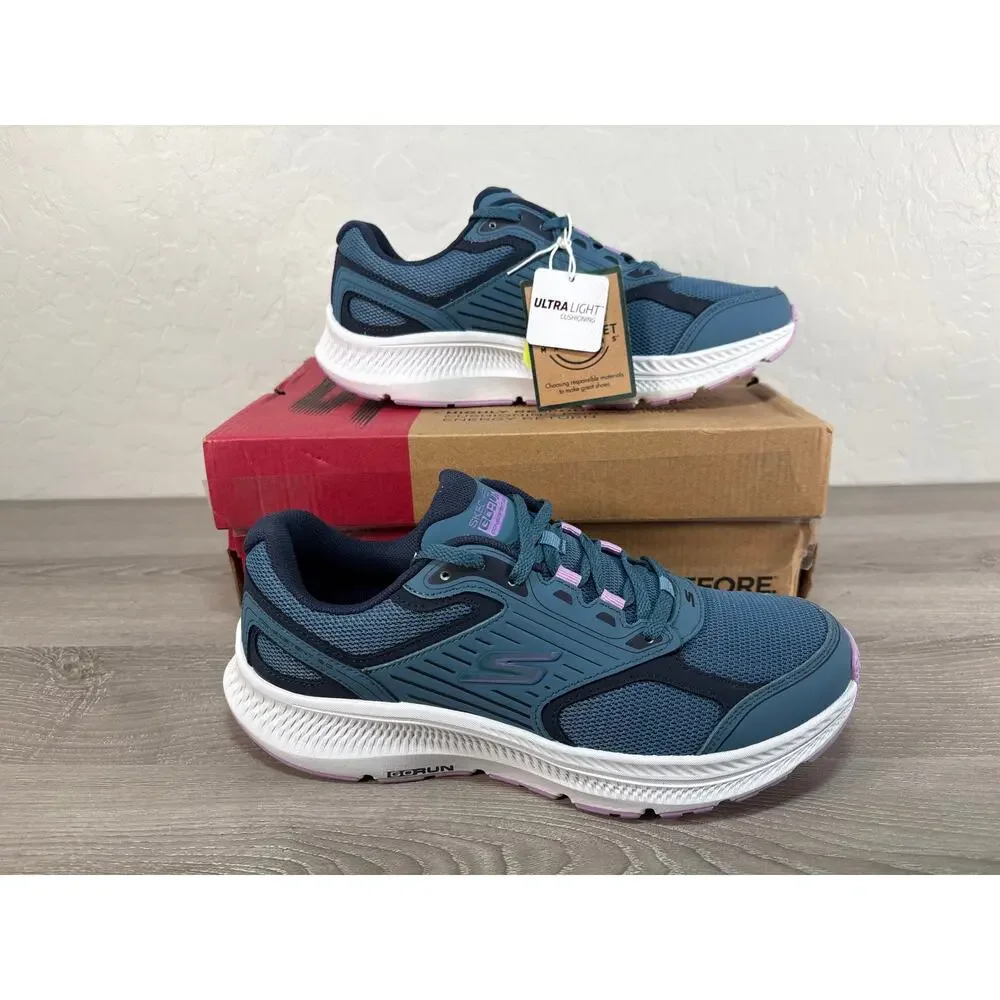 Skechers Performance Go Run Consistent 2.0 Blue‎ Purple Women's 9.5 EU 39.5- NIB